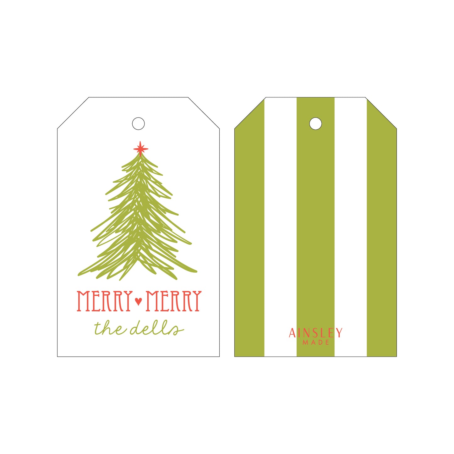 Holiday Gift Tag | Design 2