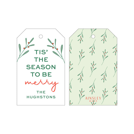 Holiday Gift Tag | Design 4