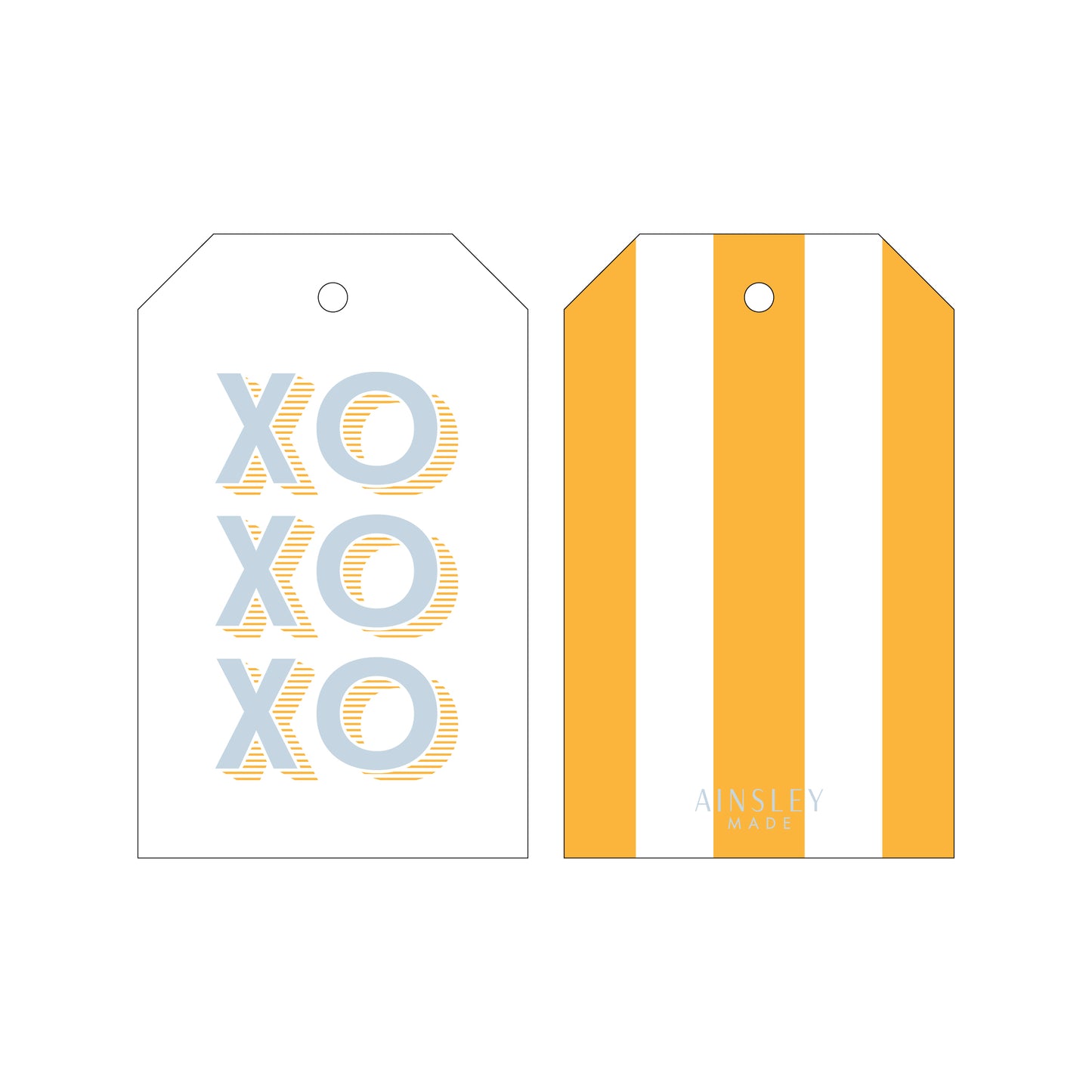 Luggage Gift Tags | XOXOXO