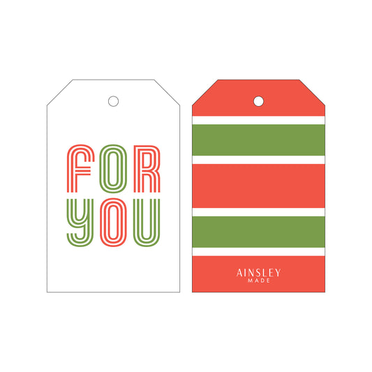 Holiday Gift Tags | FOR YOU