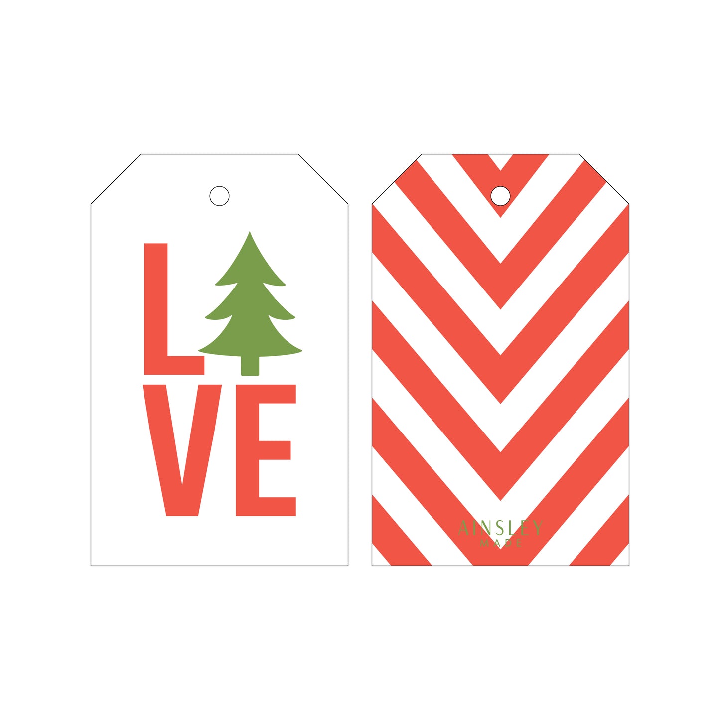 Holiday Gift Tags | LOVE TREE