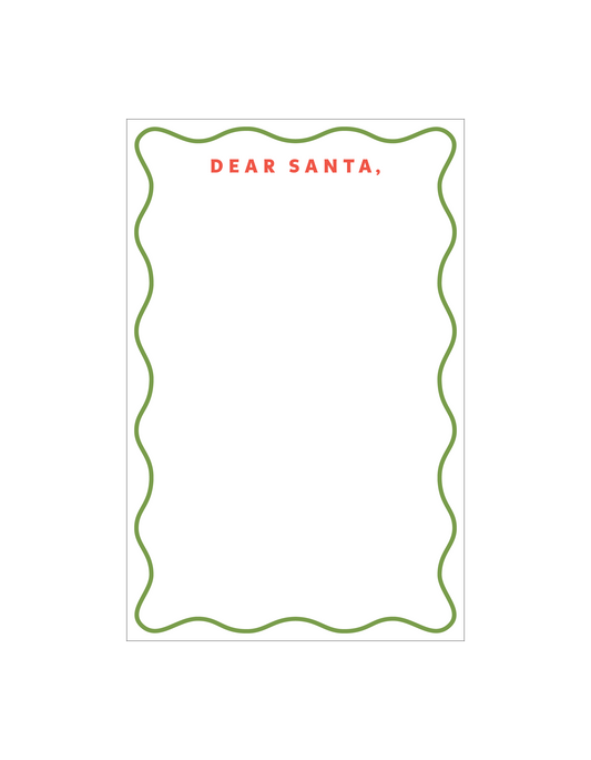 Holiday Notepad | DEAR SANTA